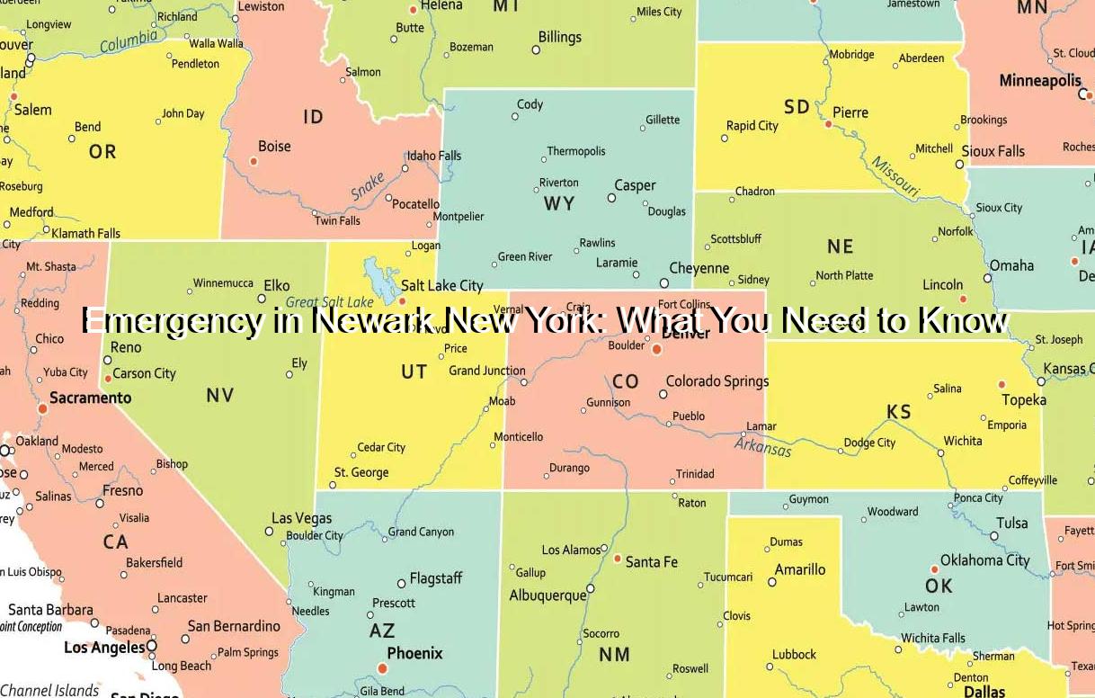 Emergency in Newark New York: What You Need to Know